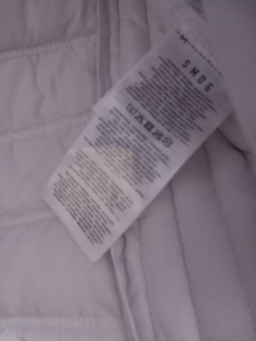 Vesta Smog Dama - Stare foarte buna , Marime S , Alba - Impecabila !!