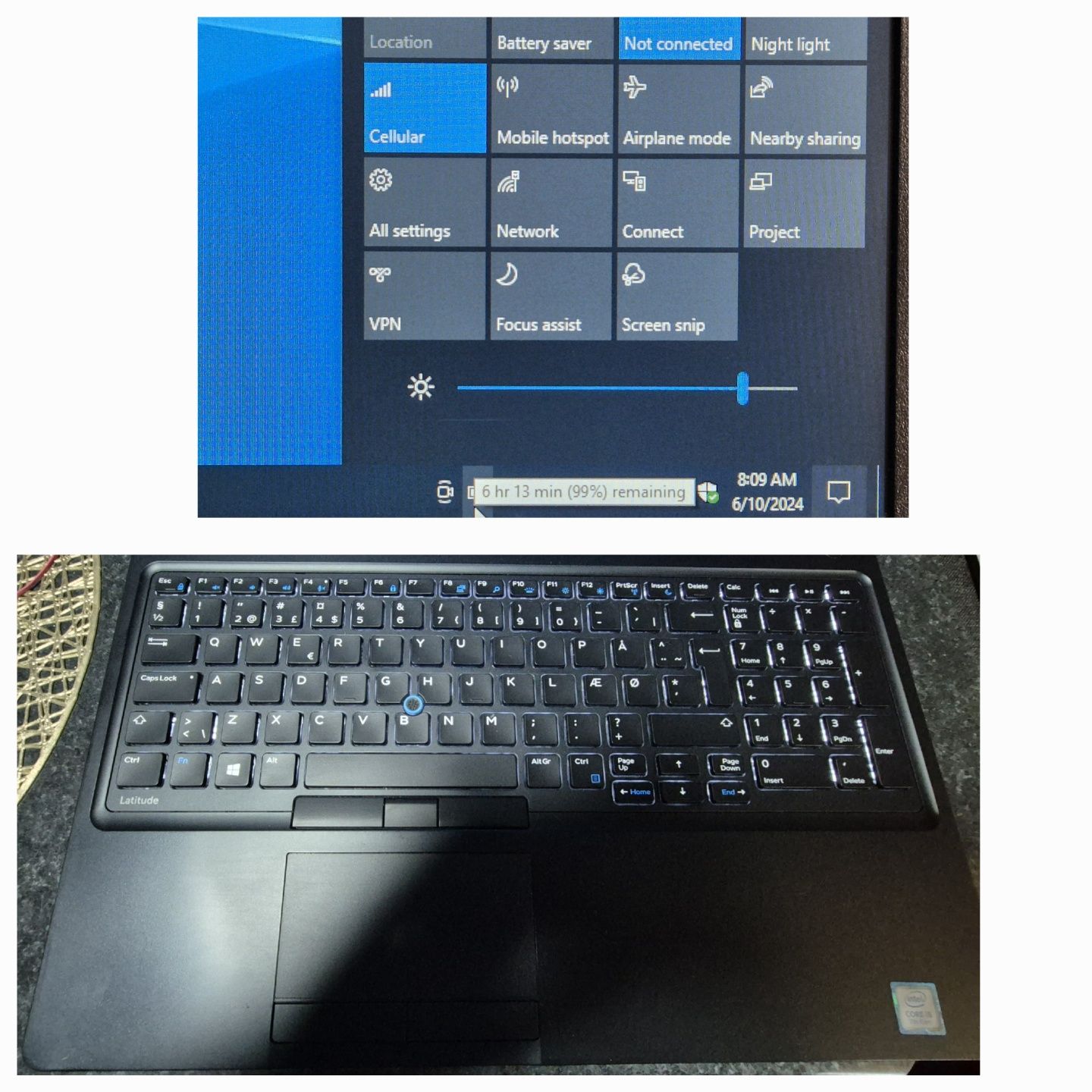 vand laptop Dell Latitude 5580..15.6"FH..i5 7200..SIM 4G-GPS..8 Gb.Ssd