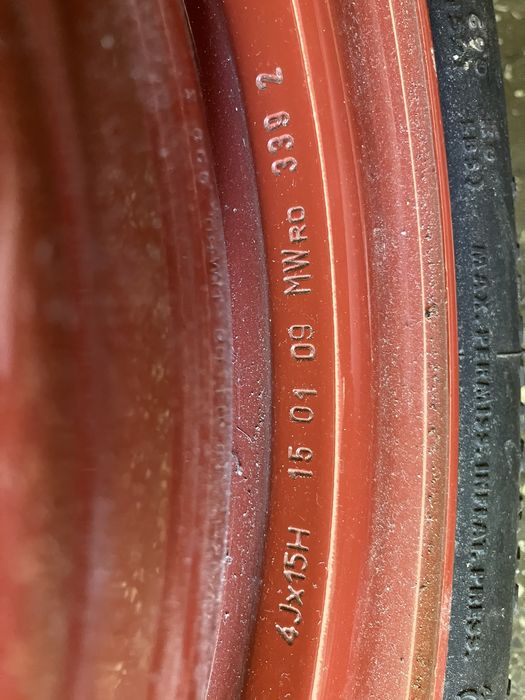 резервна джанта с гума / патерица/ за опел астра