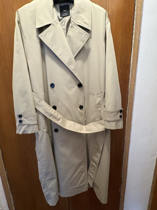 Trench dama bej Mango