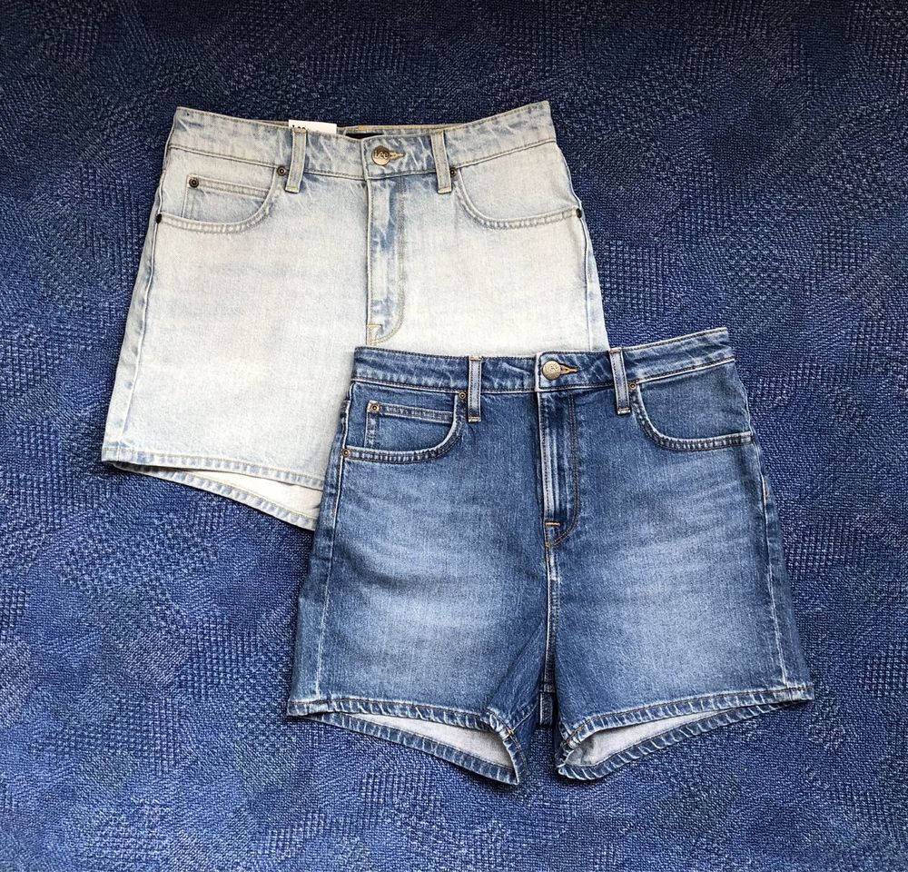 Lee Carol Denim Shorts ОРИГИНАЛНИ дамски къди дънки - 28