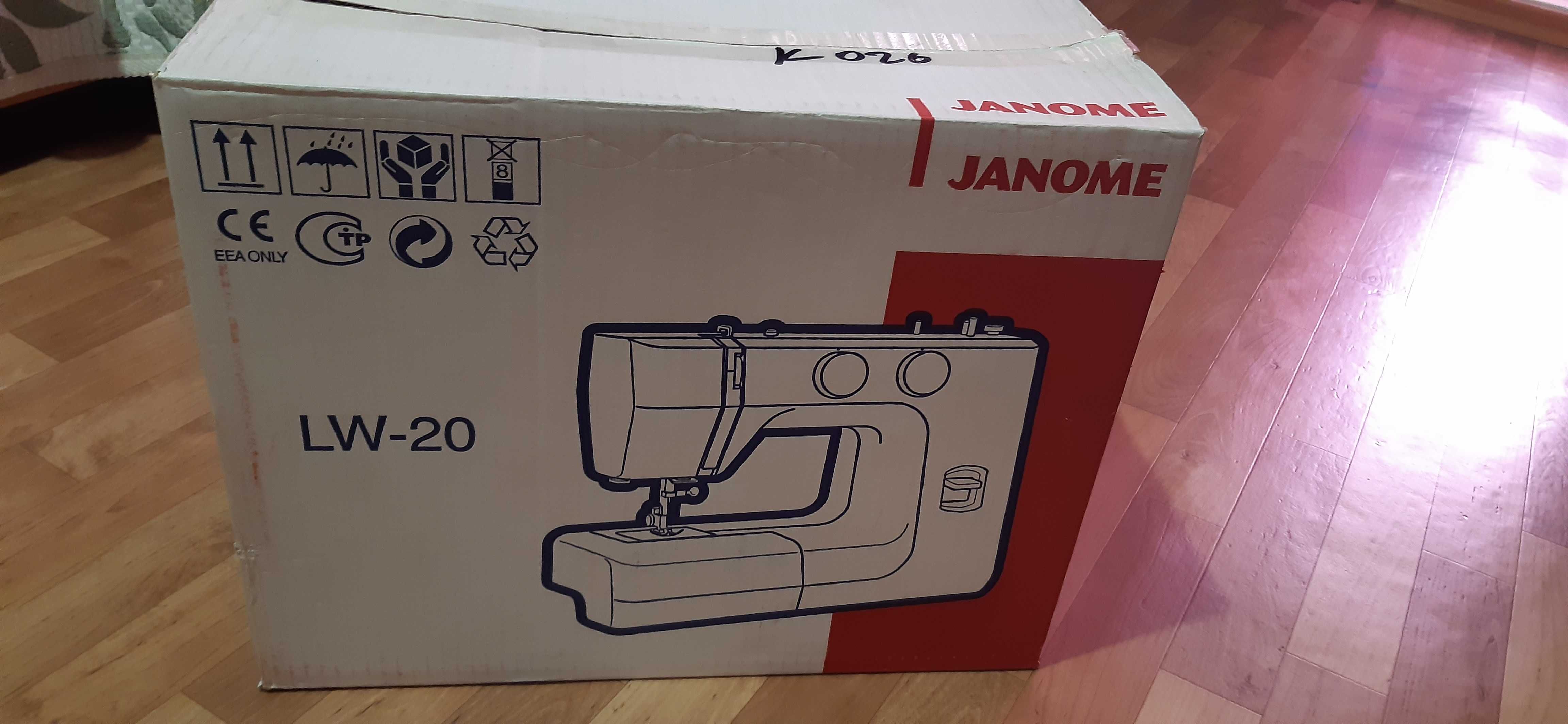 Продам janome lw-20