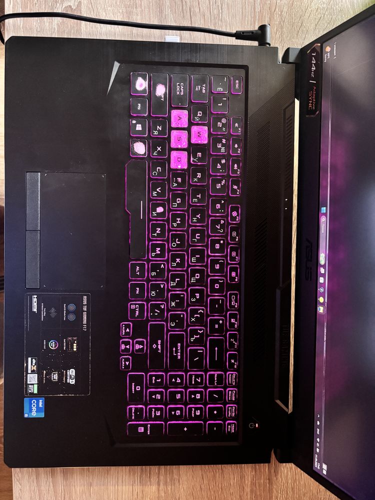 Asus Tuf Gaming F17