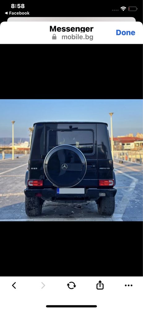 Mercedes G500 AMG 63line
