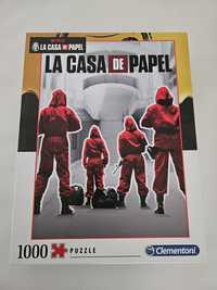 Puzzle Clementoni 39532 - La Casa De Papel - 1000 de piese