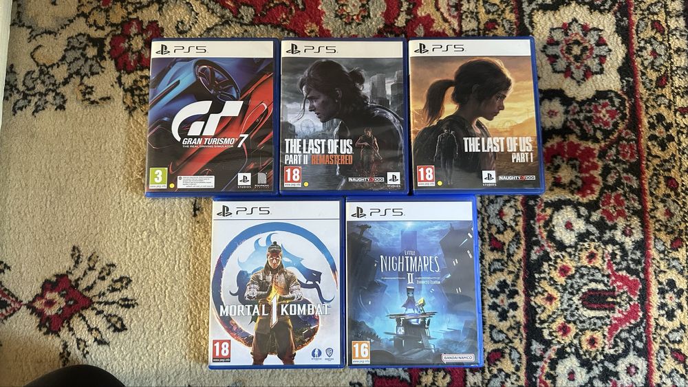 Диски для Playstation 5