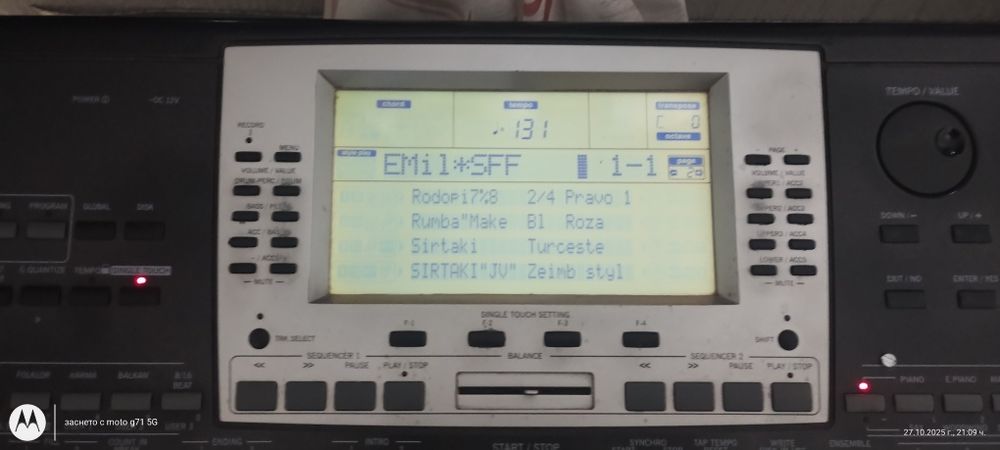 Korg pa 55 корг па 55