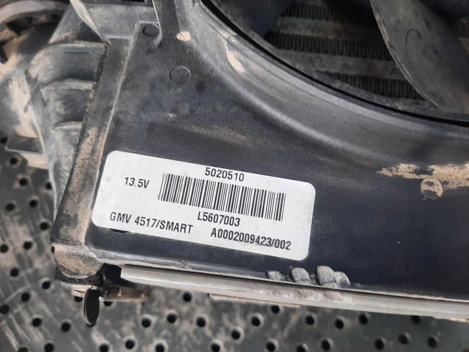 intercooler cu ventilator 660950 0.8cdi smart fortwo  a0002009423