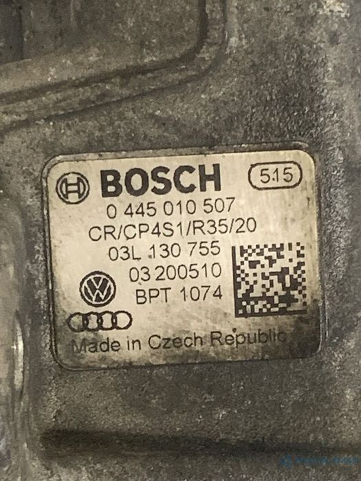 Pompa inalte presiune cu senzor AUDI A5/S5 8T3 2007 - 2017 2.0 TDI CAHA 0445010507