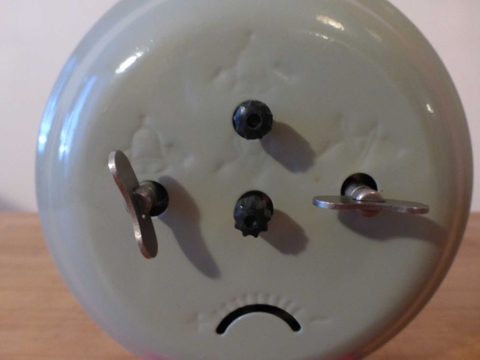 Рядък Великденски будилник Янтар часовник