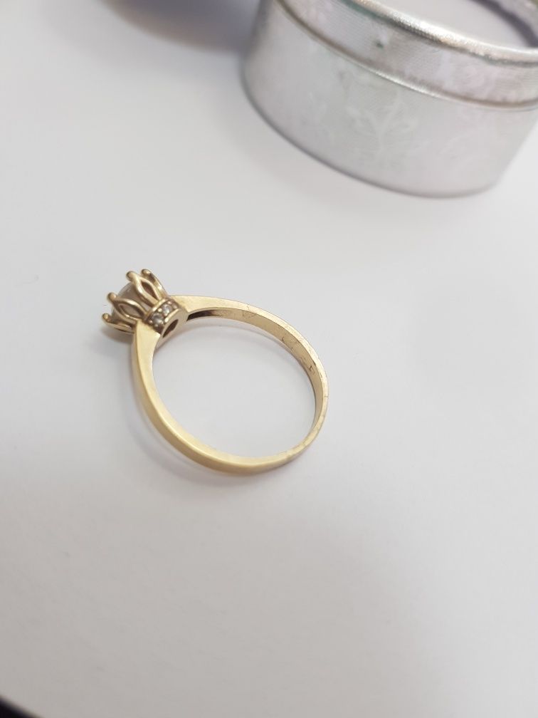 Inel logodna 14k(cdc)staramanet