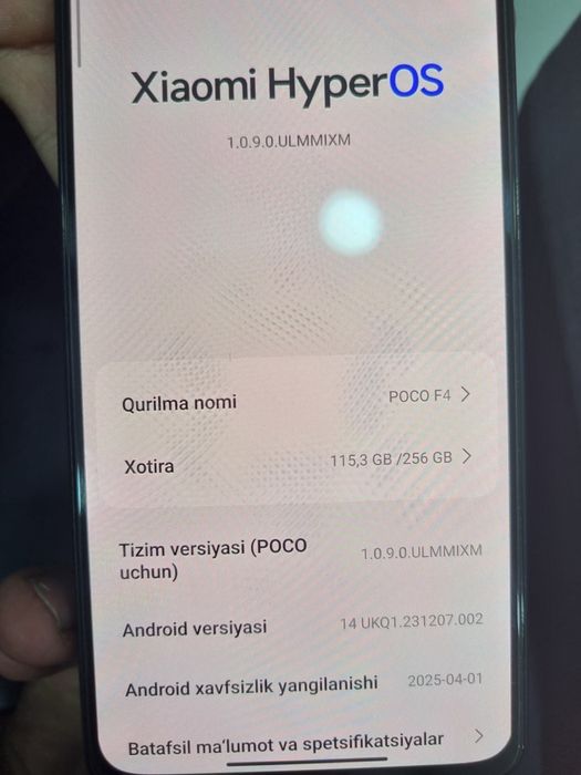 Poco F4  5G  8/256