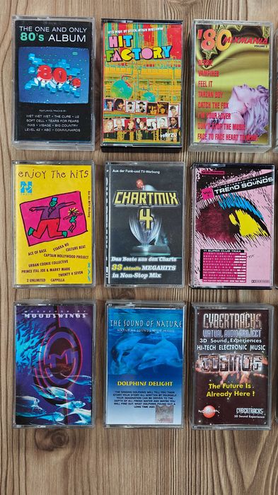 Casete audio Hi-Fi originale (compilatii)