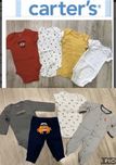 Carters нов комплект бодита и комплект,размер 3м