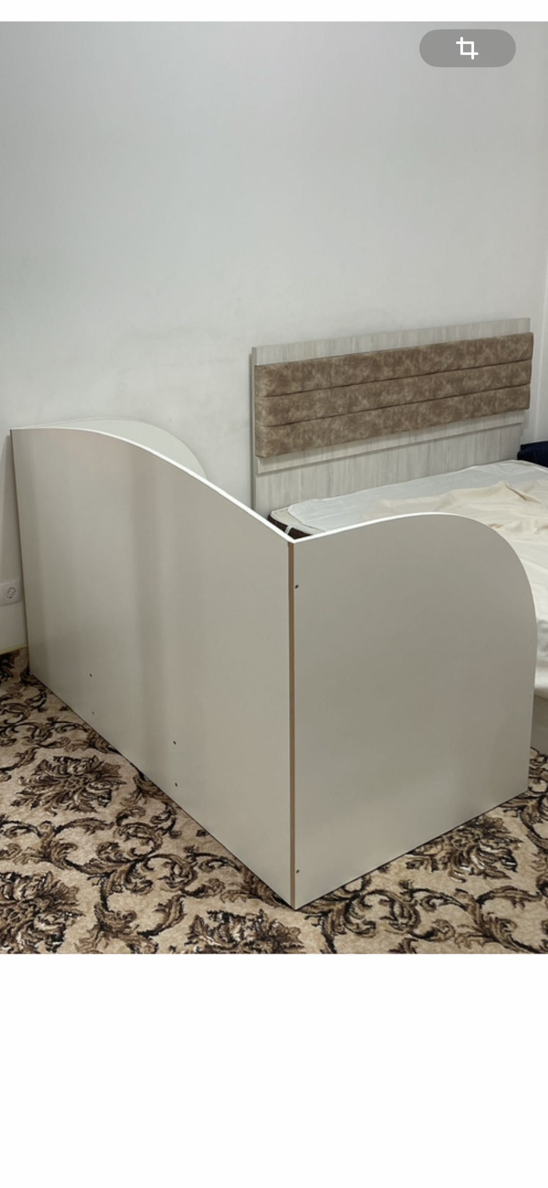 Детская кровать 160/80 см МДФ с матрасом