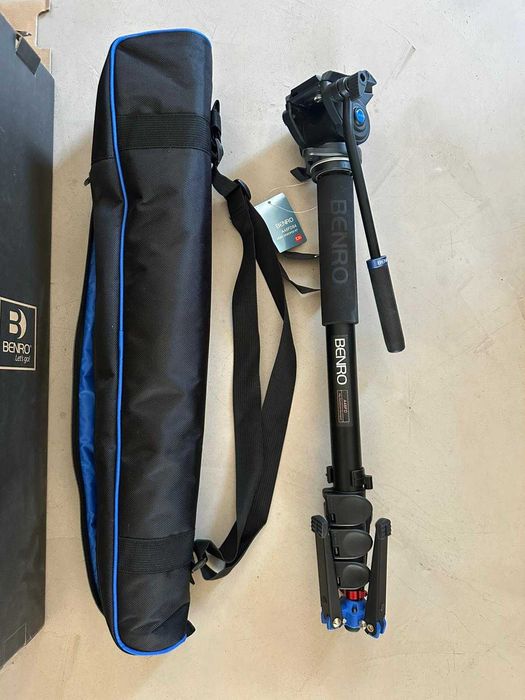 Monopod cu Cap Fluid - Benro A48FDS4 - Nou