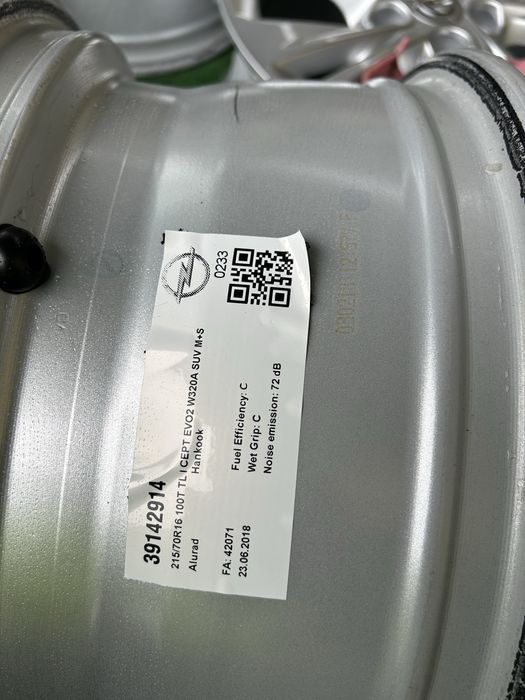 5х1108 16 за opel peugeot volvo ford citroen