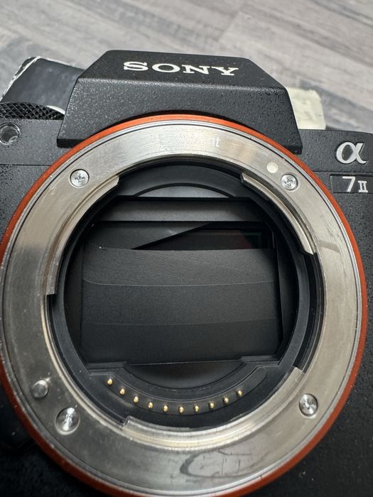 Sony A7 II с проблем в затвора.
