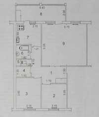 Продается квартира 4/5/5 на массиве Ахмад Югнакий Мирзо Улугбекский рн