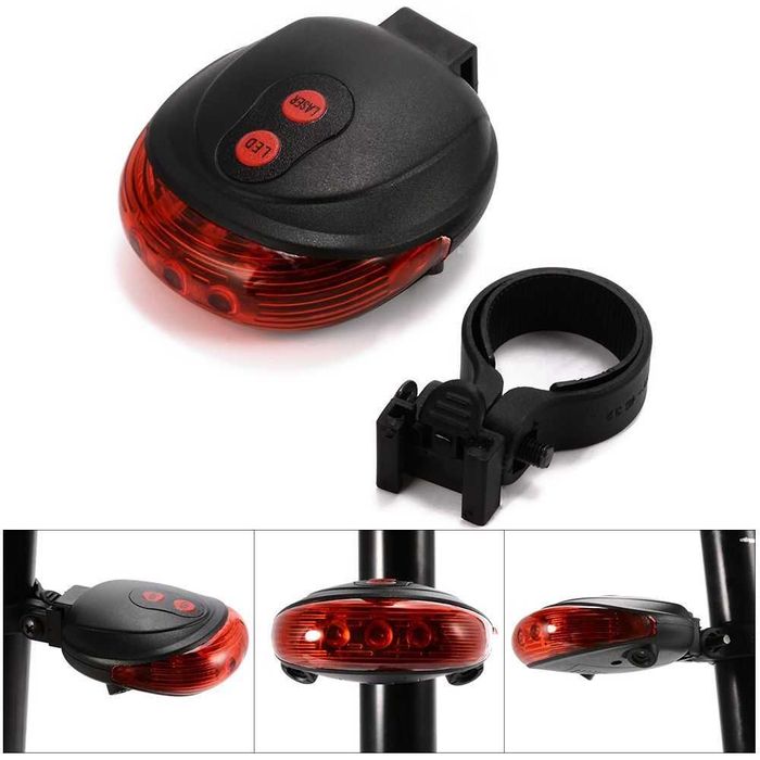 Лазер за колело със 7 режима тип стоп