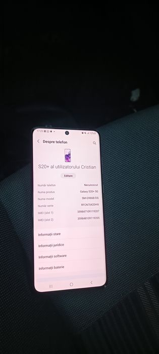 Samsung S20Plus 12Gb Ram