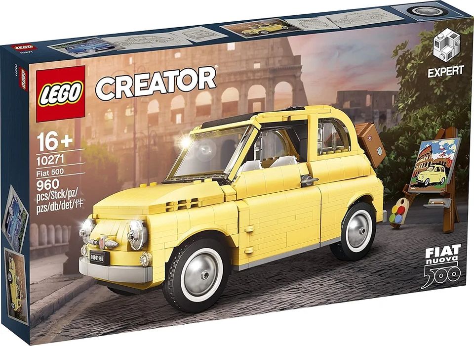 Lego 10271 Фиат 500 , Fiat 500 10271 LEGO Creator Expert
