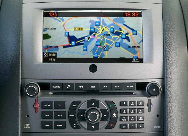 Vand CD Harta Navigatie PEUGEOT RT3 1007 607 407 Full Europa ROMANIA