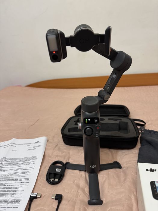 Гимбал за смартфон DJI Osmo Mobile 7P с 2 години гаранция