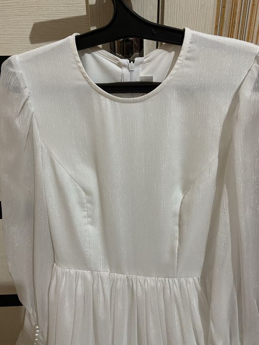 Шифон матасынын қазақша көйлек