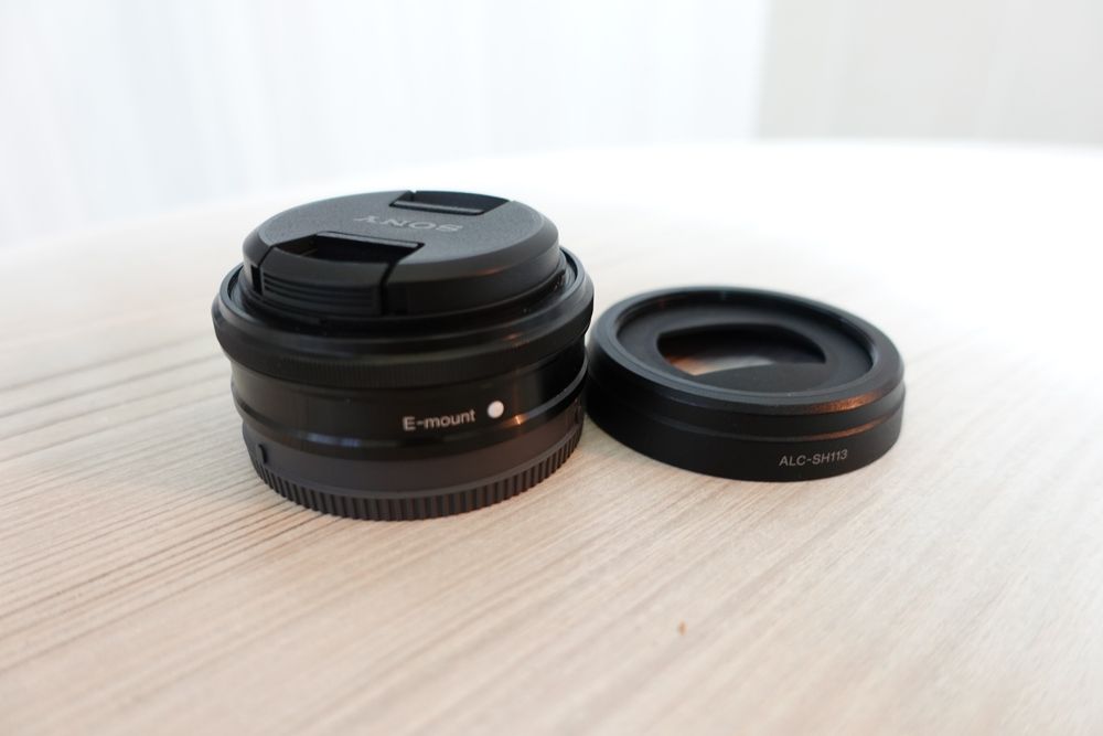 Obiectiv Sony E 20 mm f 2.8 + Convertor ultra wide Sony VCL-ECU2 16 mm