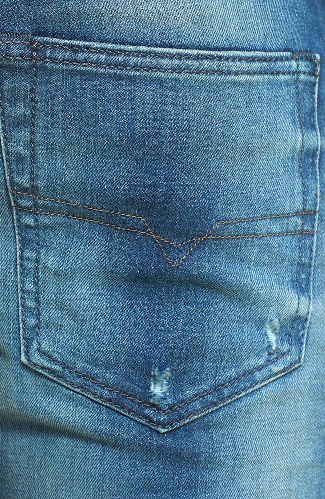 Blugi Diesel Jeans Buster Destroyed Look Regular Slim Stright