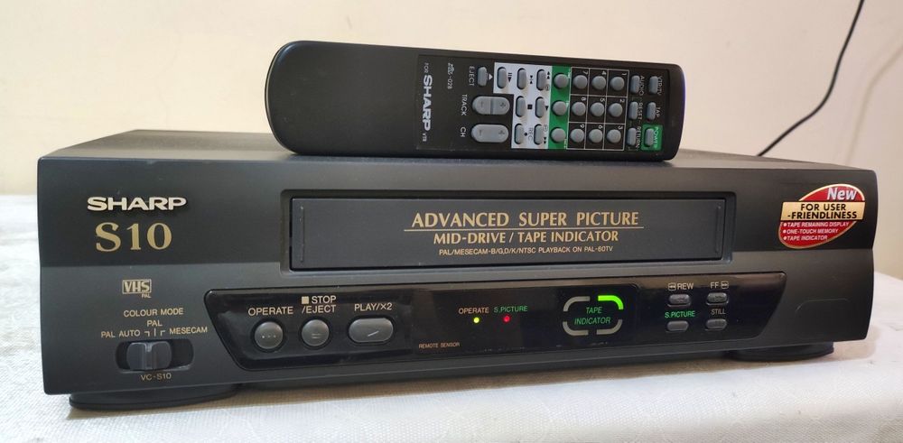 Sharp видеомагнитафон
