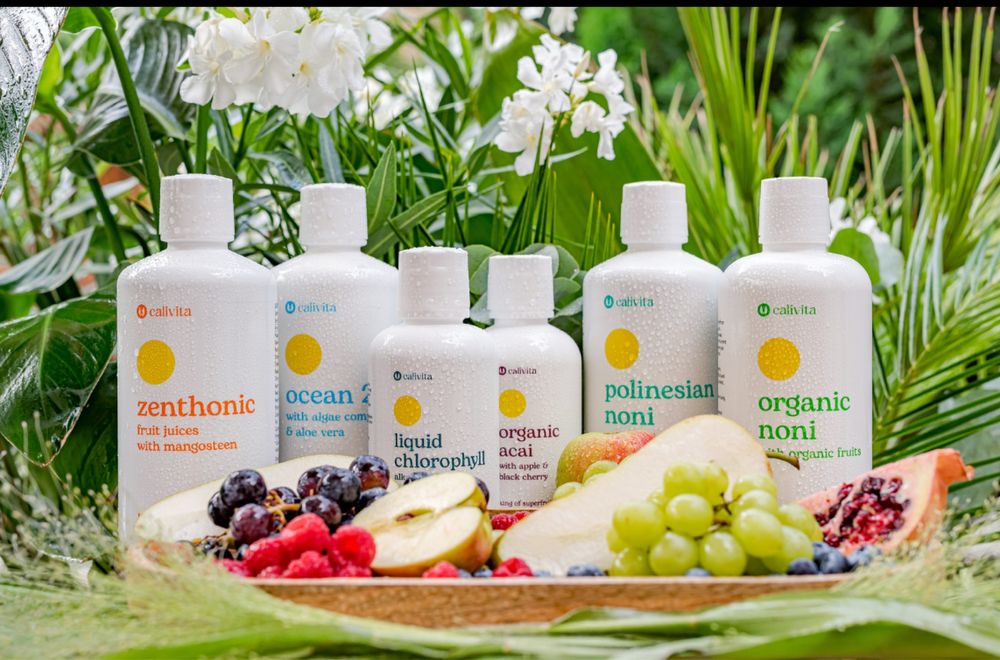 Calivita Polinesian Noni (946 ml) cu coacaze si zmeura