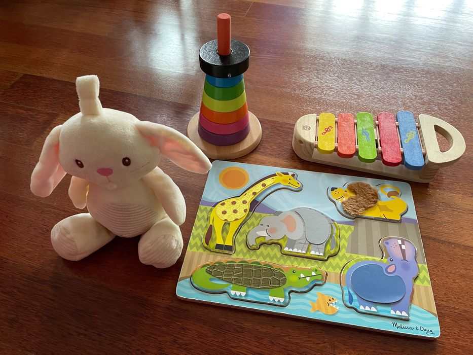 Jucarii din lemn, puzzle, montessori