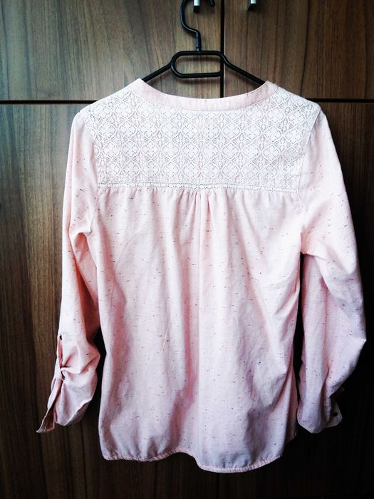 Bluza Ruff Hewn camasa bumbac Made in India dantela material calitativ