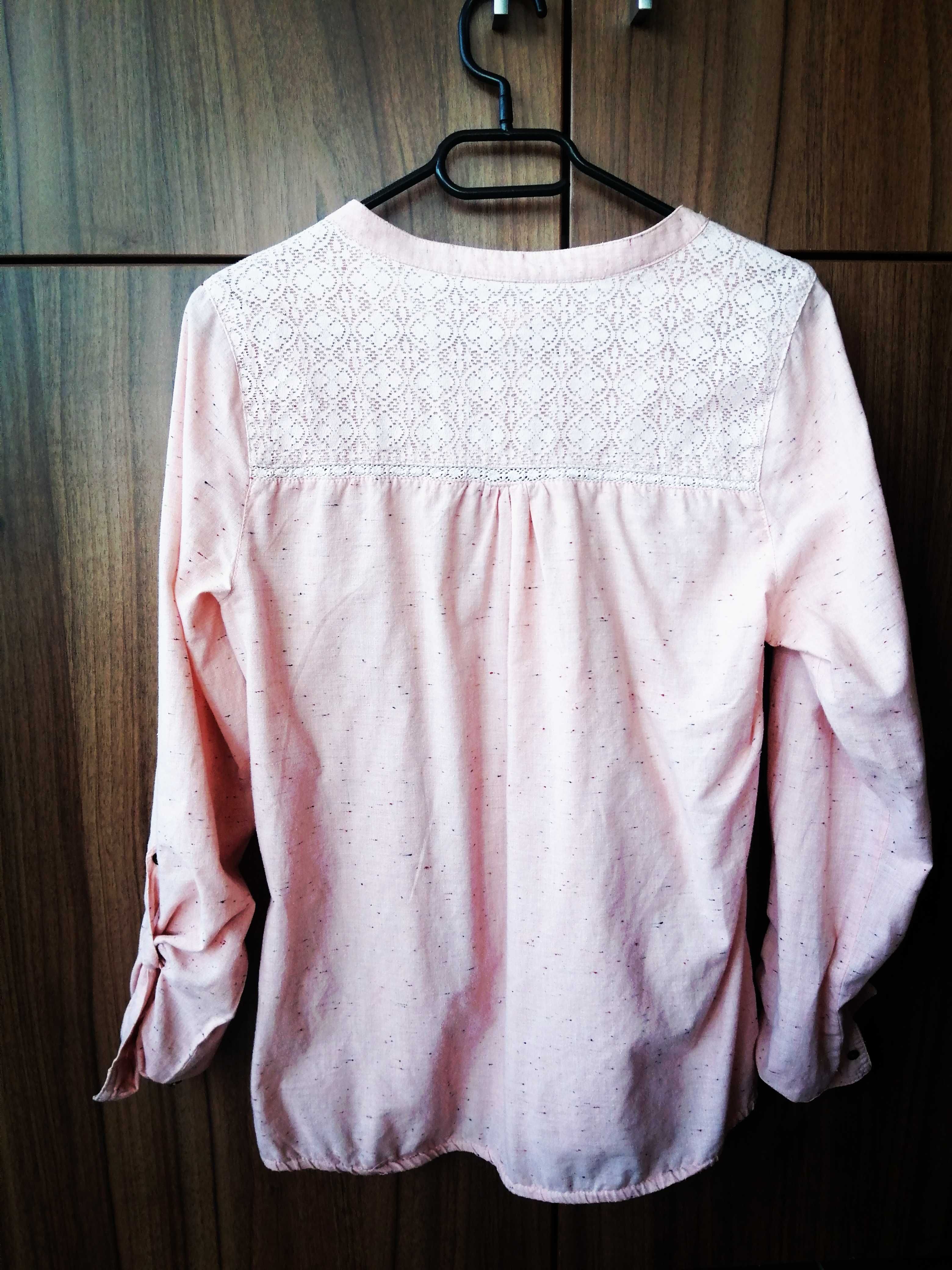 Bluza camasa Ruff Hewn bumbac Made in India dantela material calitativ