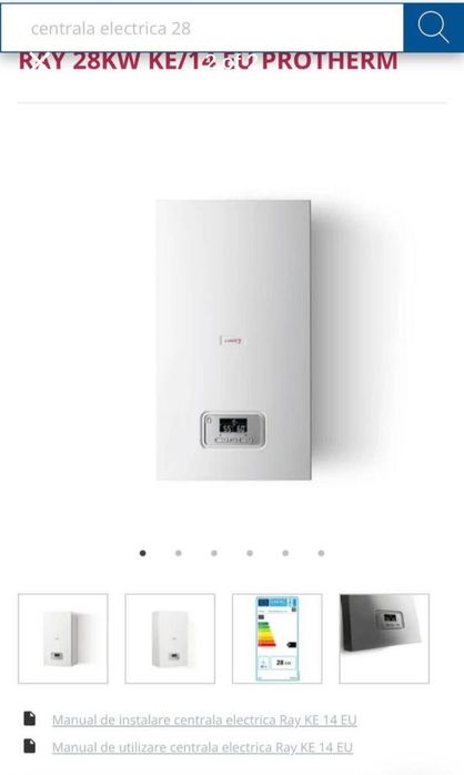 Vând centrală pe curent 28 KW PROTHERM