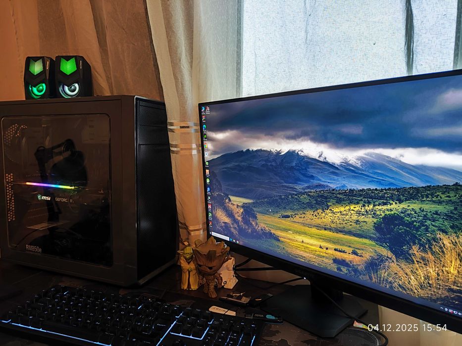 Геймърски i5 13600KF, RTX 3070Ti 8GB, RAM 32GB DDR5 6000,SSD 2TB NVME