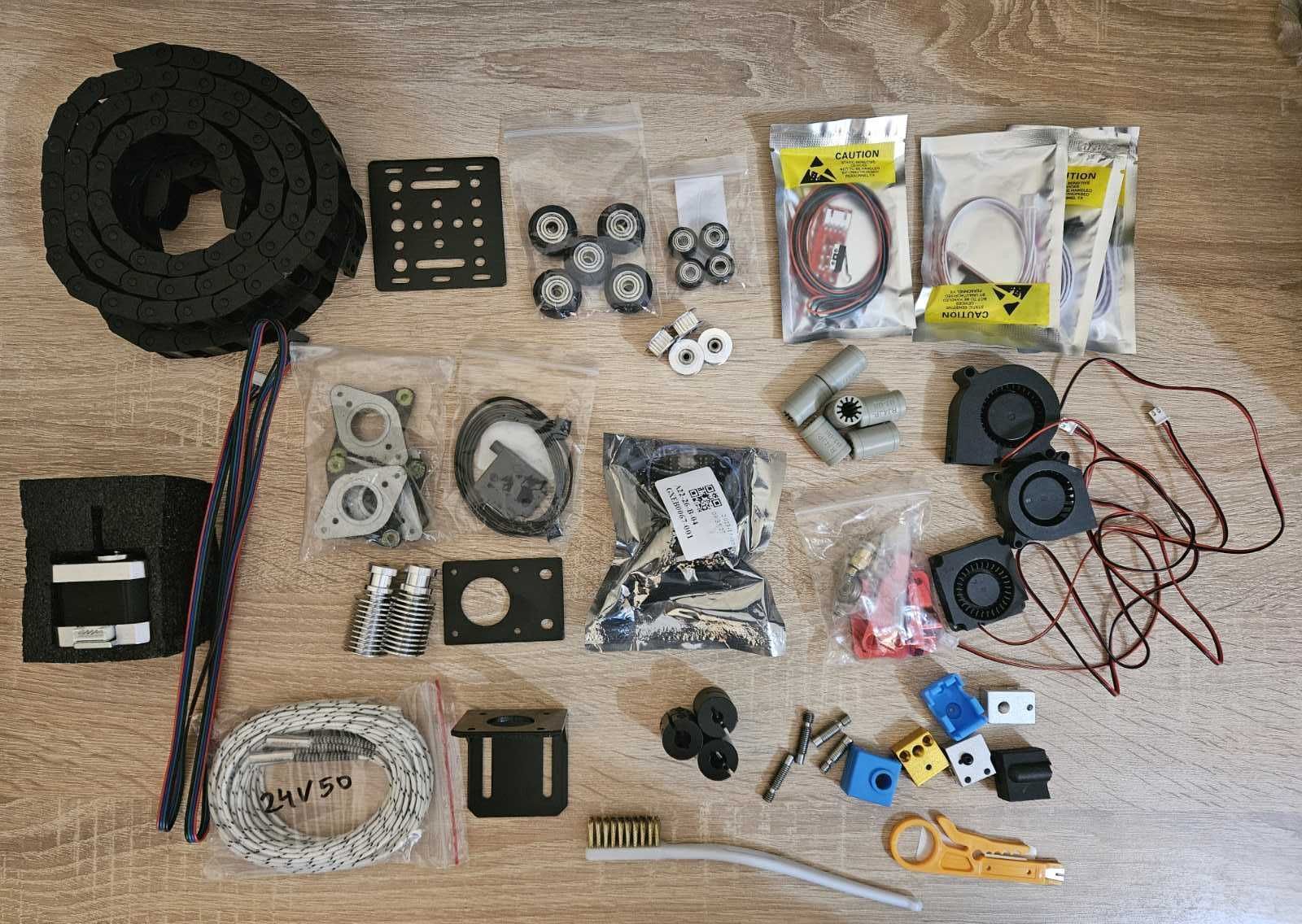 Продавам части за CNC машини и 3D printer MACH3, драйвери, цанги