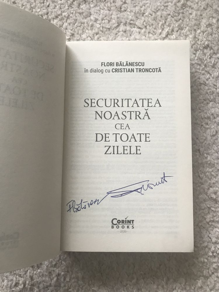 Securitatea noastra cea de toate zilele - Cristian Troncota - AUTOGRAF