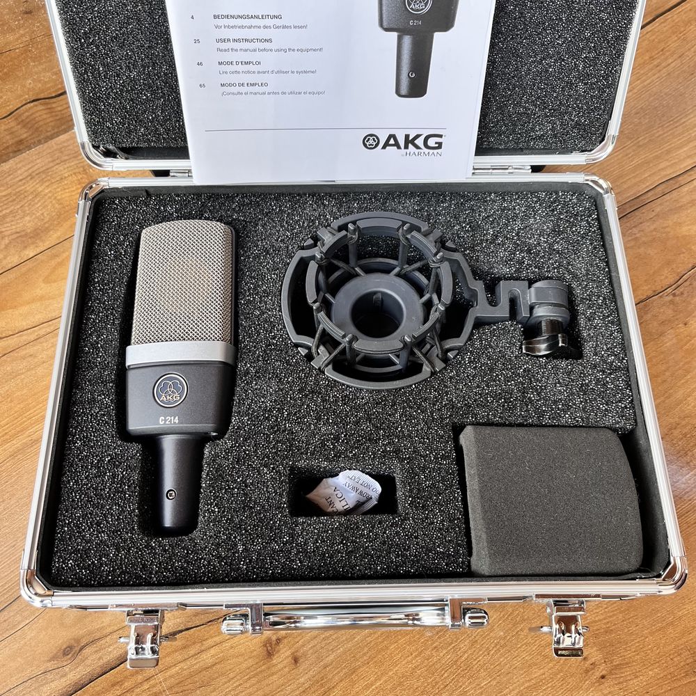 Akg C 214 студийный микрофон