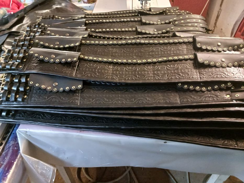 Chimire serpar brau PIELE NATURALA