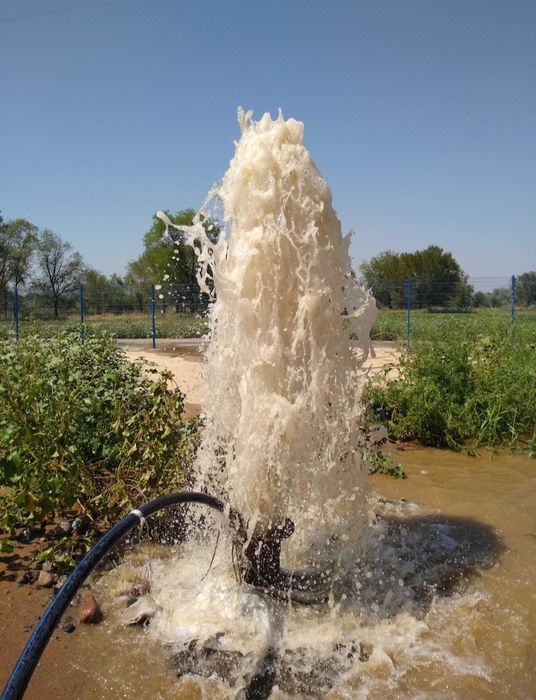 Продувка Очистка скважина