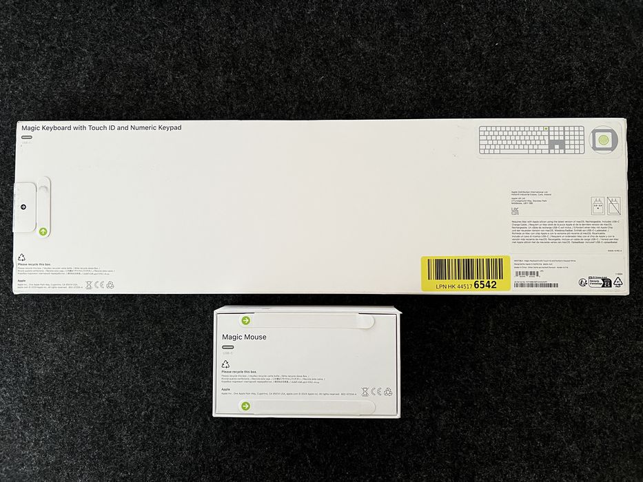 Apple Magic Keyboard & Mouse