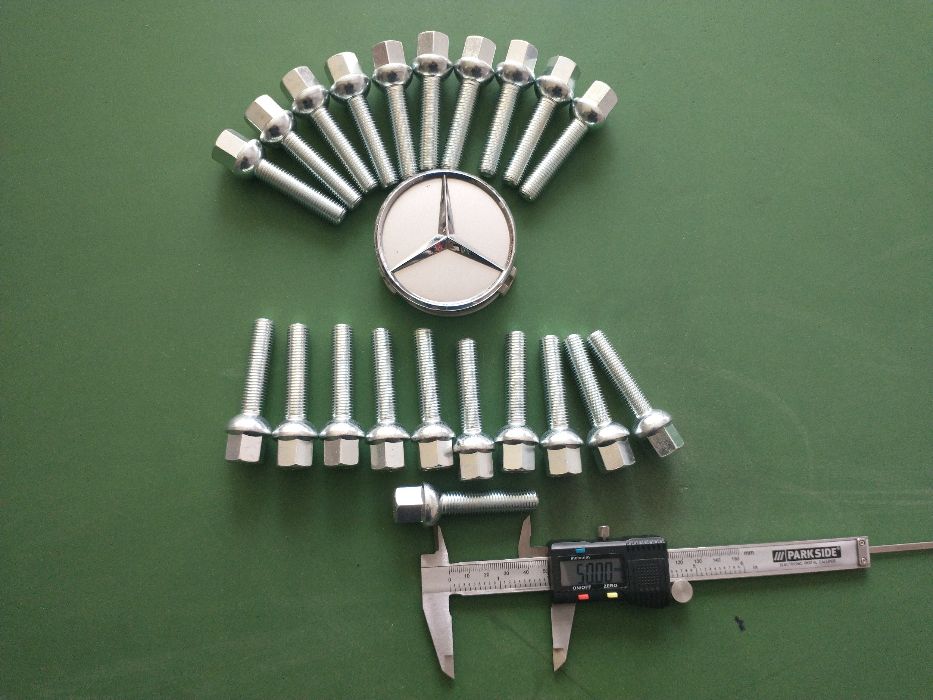 Prezoane Mercedes M12 x 1,5 filet 50 mm cap Semisferic Orice model