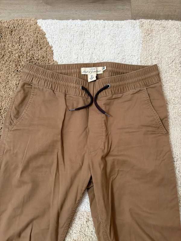 Pantaloni Maro Simpli Barbati H&M Marimea S(EUR38) Slim Fit cu elastic