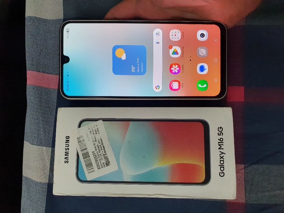 Srochna Sotiladi Samsung Galaxy M16 5G 128GB Orginal 2025 yil telefoni
