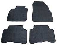 Set covorase auto din cauciuc Renault Megane Scenic 2 2003-2009, Negru, Gledring, 4 buc.