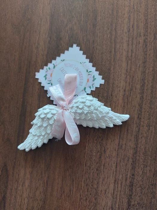 Гипсови фигурки подаръчета за гости заготовки богородица, ангелче мече