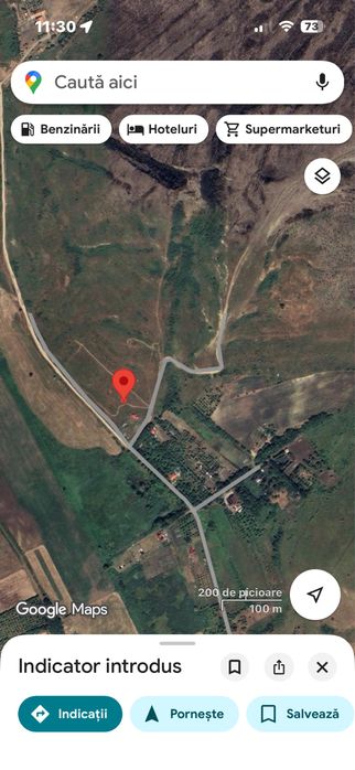 Teren intravilan, Chinteni . Zona Campenesti